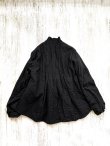 画像3: HALLELUJAH／8, Chemise de Baptême（Model 1920’s）クリスチャンブラウス・black (3)