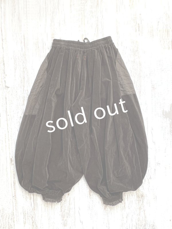 画像2: HALLELUJAH／6, Bloomer ブルーマーパンツ・chocolate (2)