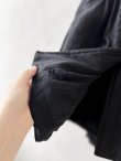 画像8: HALLELUJAH／8, Chemise de Baptême（Model 1920’s）クリスチャンブラウス・black (8)