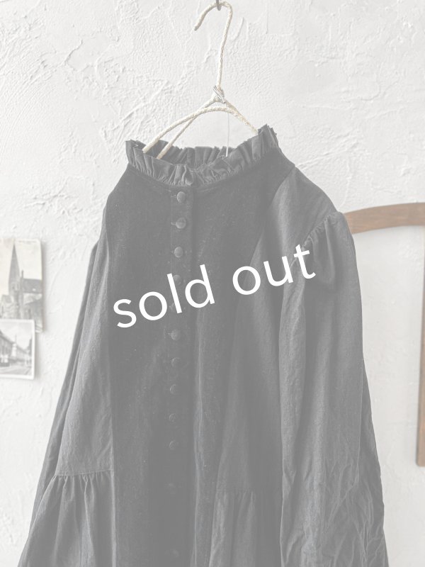 画像12: HALLELUJAH／4, Jeune paysanne 農民の少女服・black/black (12)