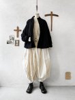 画像11: HALLELUJAH／8, Chemise de Baptême（Model 1920’s）クリスチャンブラウス・black (11)
