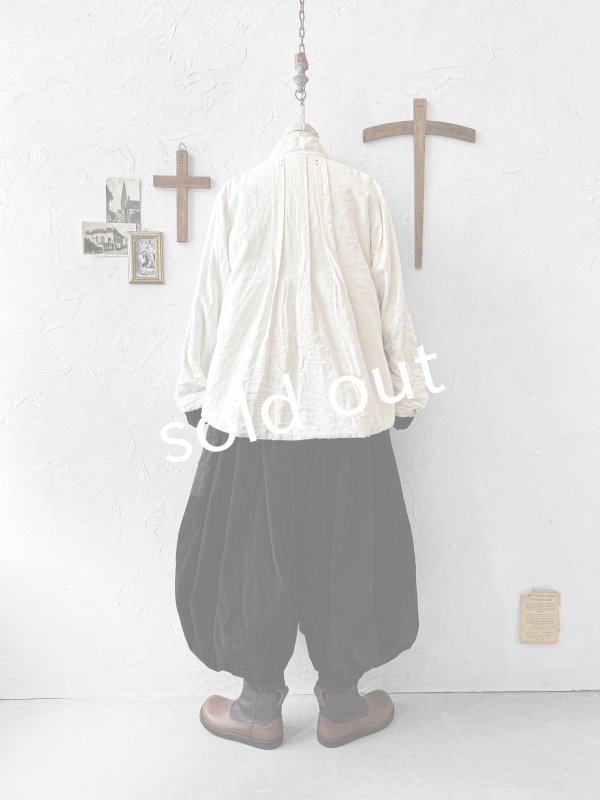 画像13: HALLELUJAH／8, Chemise de Baptême（Model 1920’s）クリスチャンブラウス・off-white (13)