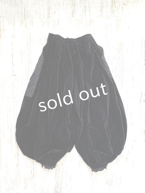 画像2: HALLELUJAH／6, Bloomer ブルーマーパンツ・black (2)