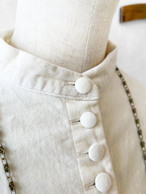 画像12: HALLELUJAH／5, Victorian Chemise ヴィクトリア時代ブラウス・off-white (12)