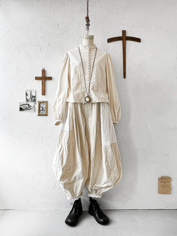 画像11: HALLELUJAH／5, Victorian Chemise ヴィクトリア時代ブラウス・off-white (11)
