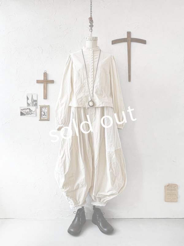 画像11: HALLELUJAH／5, Victorian Chemise ヴィクトリア時代ブラウス・off-white (11)