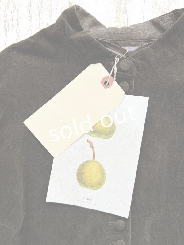 画像4: HALLELUJAH／5, Victorian Chemise ヴィクトリア時代ブラウス・chocolate (4)