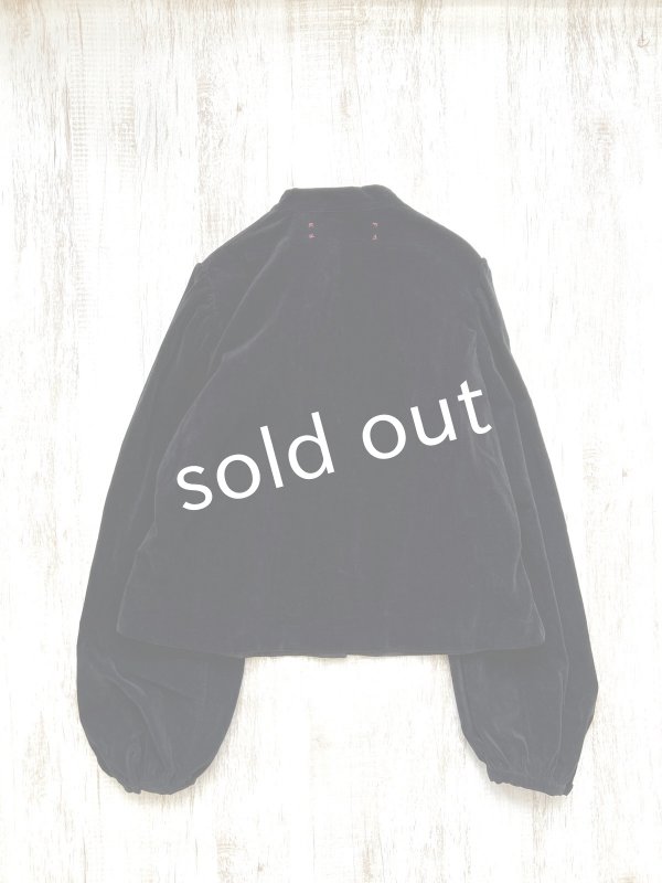 画像3: HALLELUJAH／5, Victorian Chemise ヴィクトリア時代ブラウス・black (3)