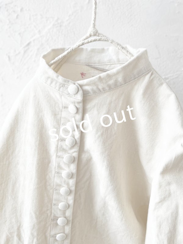 画像7: HALLELUJAH／5, Victorian Chemise ヴィクトリア時代ブラウス・off-white (7)