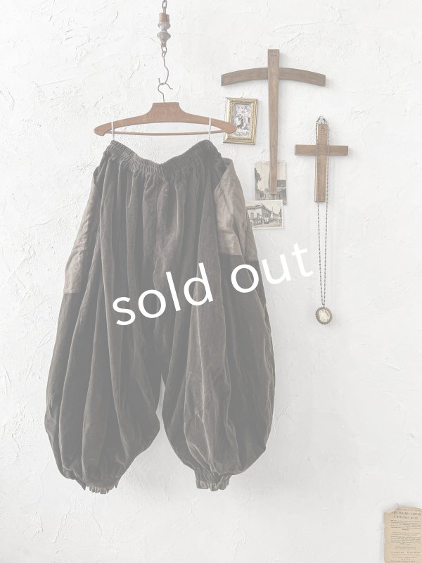 画像7: HALLELUJAH／6, Bloomer ブルーマーパンツ・chocolate (7)