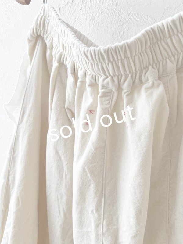 画像11: HALLELUJAH／6, Bloomer ブルーマーパンツ・off-white (11)