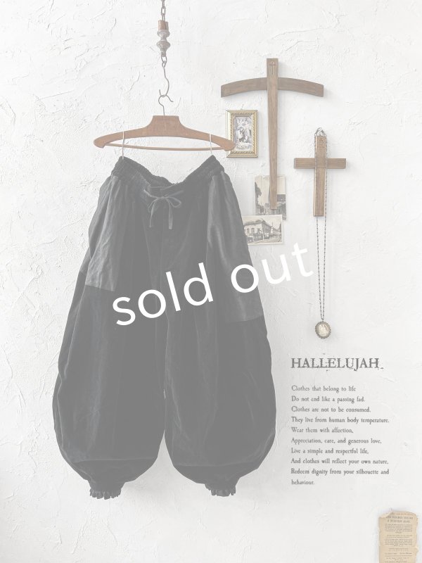 画像4: HALLELUJAH／6, Bloomer ブルーマーパンツ・black (4)