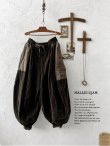 画像4: HALLELUJAH／6, Bloomer ブルーマーパンツ・chocolate (4)