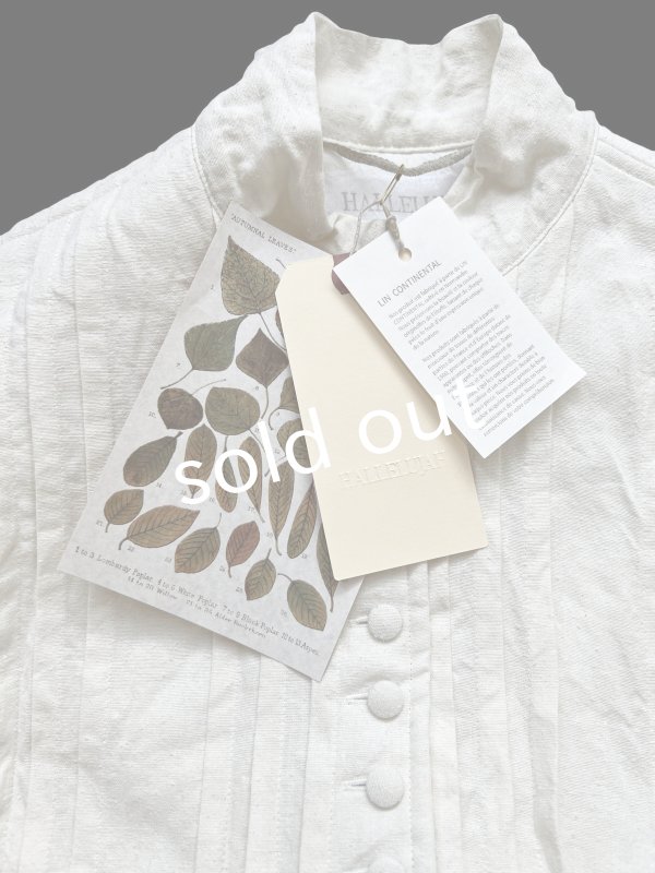 画像5: HALLELUJAH／8, Chemise de Baptême（Model 1920’s）クリスチャンブラウス・off-white (5)