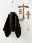 画像8: HALLELUJAH／5, Victorian Chemise ヴィクトリア時代ブラウス・chocolate (8)
