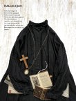 画像1: HALLELUJAH／9, Robe de Berger（Réplique 1890’s）羊飼いの服 レプリカ・black (1)