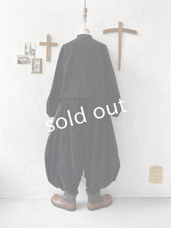 画像10: HALLELUJAH／5, Victorian Chemise ヴィクトリア時代ブラウス・black (10)