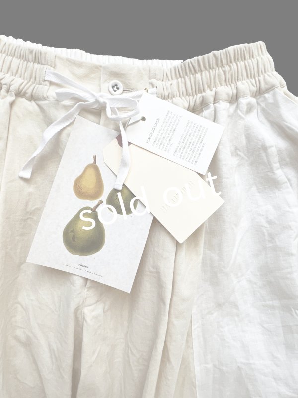 画像3: HALLELUJAH／6, Bloomer ブルーマーパンツ・off-white (3)