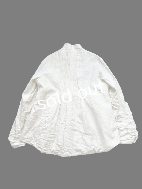画像4: HALLELUJAH／8, Chemise de Baptême（Model 1920’s）クリスチャンブラウス・off-white (4)