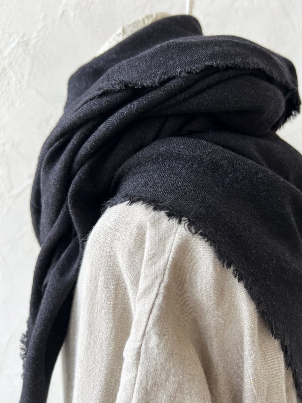 画像7: SO／大判ストール・スミクロ (7)