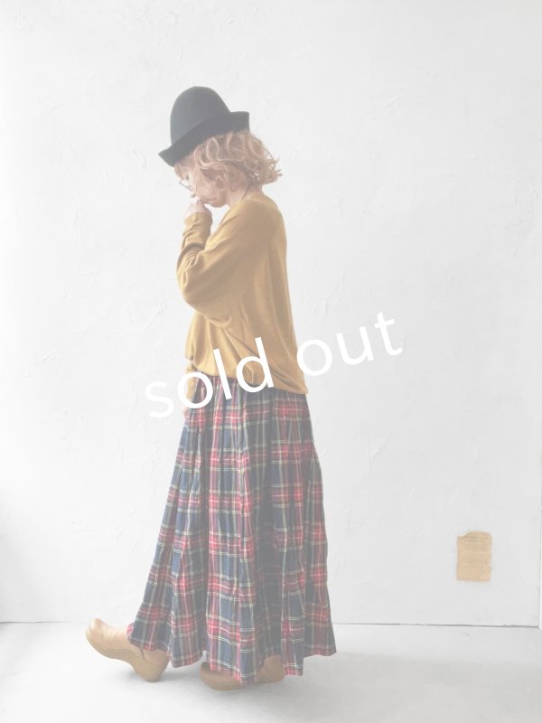 画像9: SO／ワイドラグランニットプルオーバー・キャメル (9)