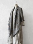 画像4: SO／大判ストール・ブラウングレンチェック (4)