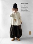 画像15: HALLELUJAH／8, Chemise de Baptême（Model 1920’s）クリスチャンブラウス・black (15)