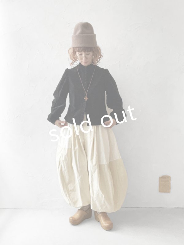 画像16: HALLELUJAH／5, Victorian Chemise ヴィクトリア時代ブラウス・black (16)