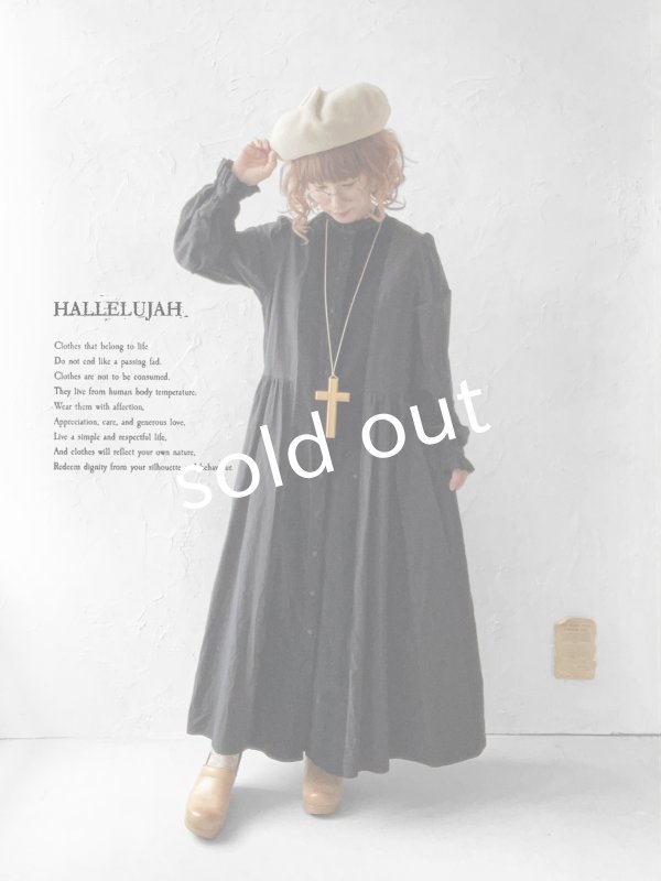 画像13: HALLELUJAH／4, Jeune paysanne 農民の少女服・black/black (13)