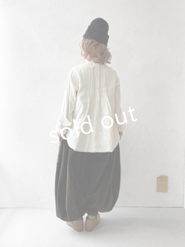 画像16: HALLELUJAH／8, Chemise de Baptême（Model 1920’s）クリスチャンブラウス・off-white (16)