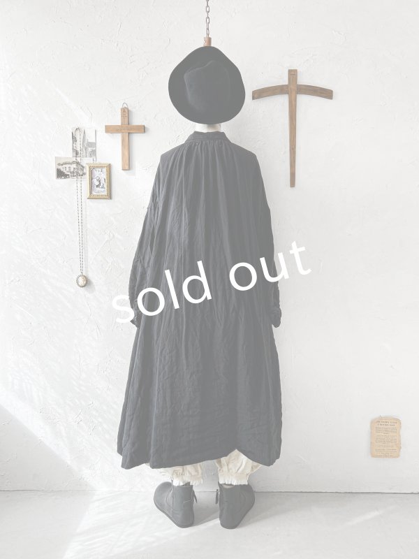 画像10: HALLELUJAH／9, Robe de Berger（Réplique 1890’s）羊飼いの服 レプリカ・black (10)