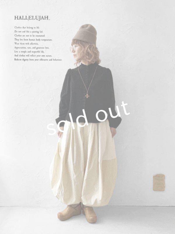 画像15: HALLELUJAH／5, Victorian Chemise ヴィクトリア時代ブラウス・black (15)