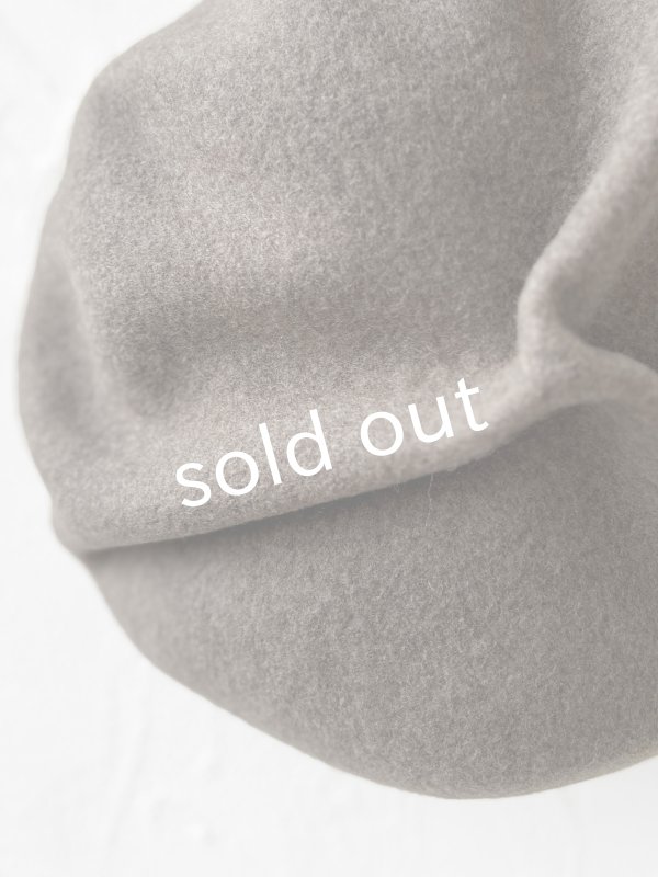 画像2: sleep slope/大きなホイップベレー・モカ (2)