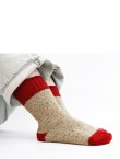 画像7:  H FOOTWEAR WOOL／バイカラーネップソックス (7)