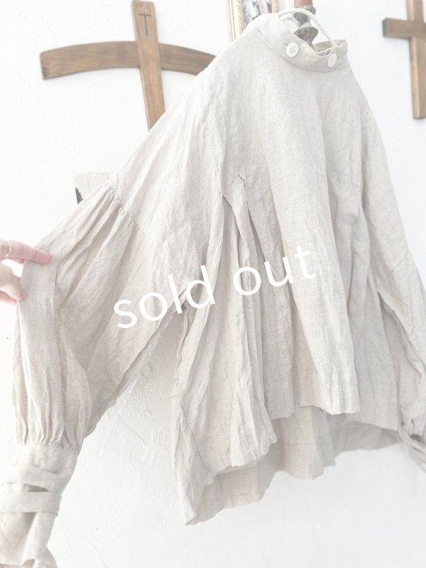 画像8: Reliure／パフスリーブカフスブラウス・kinari (8)