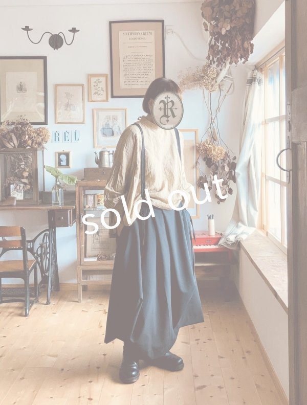 画像3: Reliure／2wayショルダースカート・formal black (3)