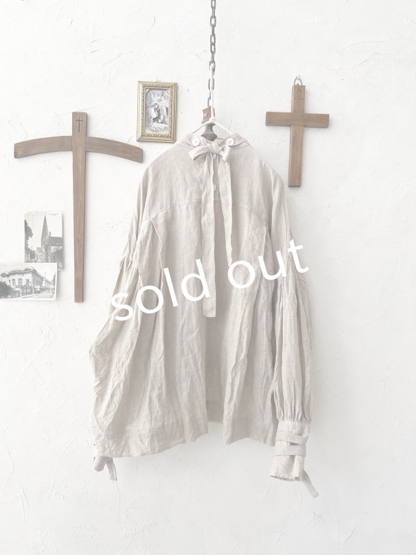 画像10: Reliure／パフスリーブカフスブラウス・kinari (10)