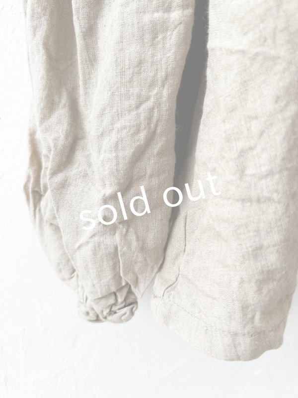 画像4: mifumi／お花たちのブラウス・アンティークベージュ (4)