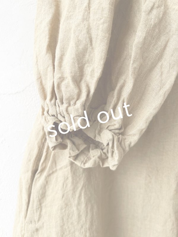 画像3: mifumi／コラボ刺繍yuiワンピース・マスタードイエロー (3)