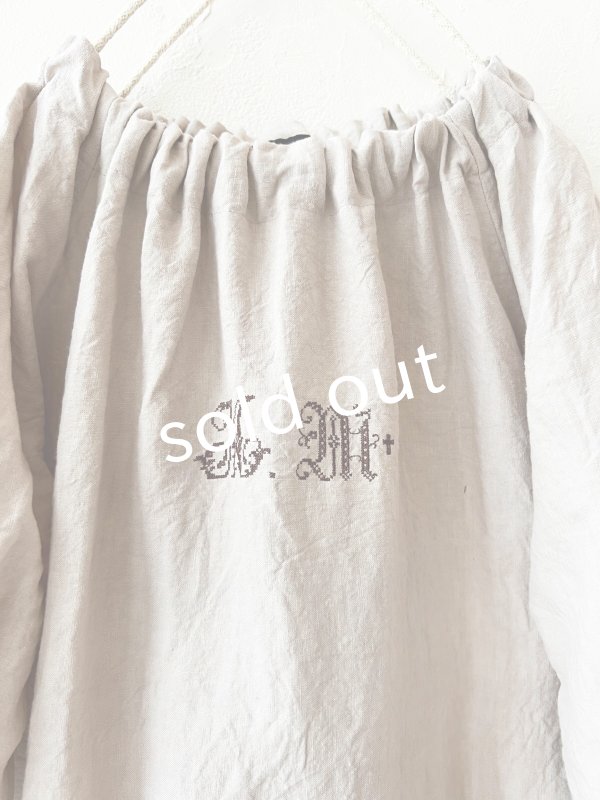 画像2: mifumi／コラボ刺繍yuiワンピース・めもも (2)