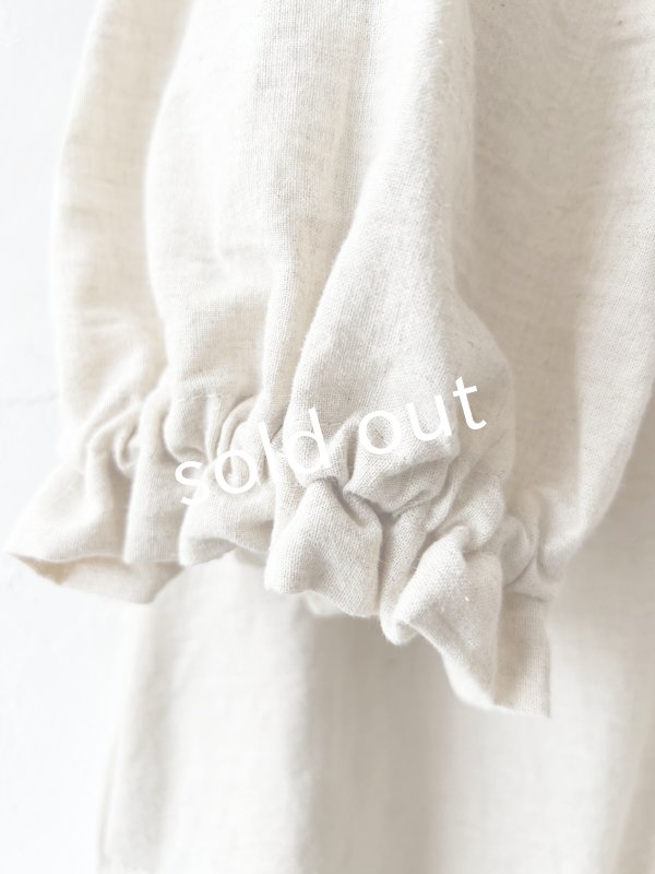 画像6: mifumi／コラボ刺繍yuiワンピース・ロンド刺繍黒 (6)