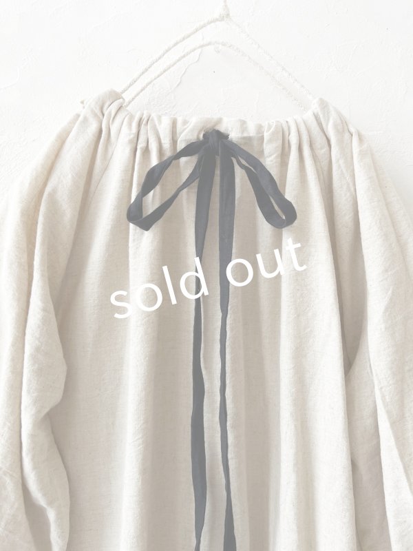 画像5: mifumi／コラボ刺繍yuiワンピース・ロンド刺繍黒 (5)