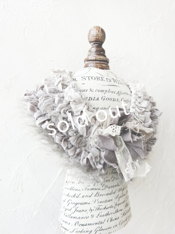 画像4: toromeco／裂き編みファーティペット・eco fur (4)