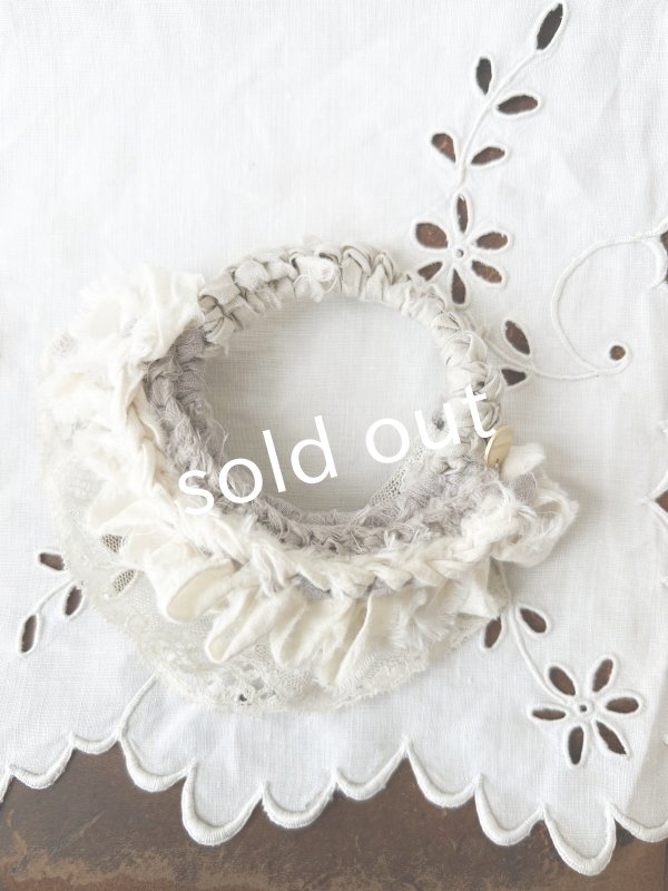 画像4: toromeco／裂き編みシュシュブレスレット (4)