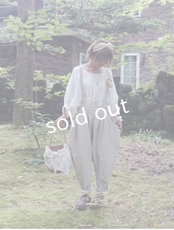 画像10: mifumi／後ろりぼんのサルエルサスパンツ・オフ (10)