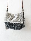 画像8: toromeco／裂き編みアンティークレースカバーポシェット・ gray (8)