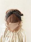 画像7: toromeco／裂き編みヘアバンド・charcoal (7)