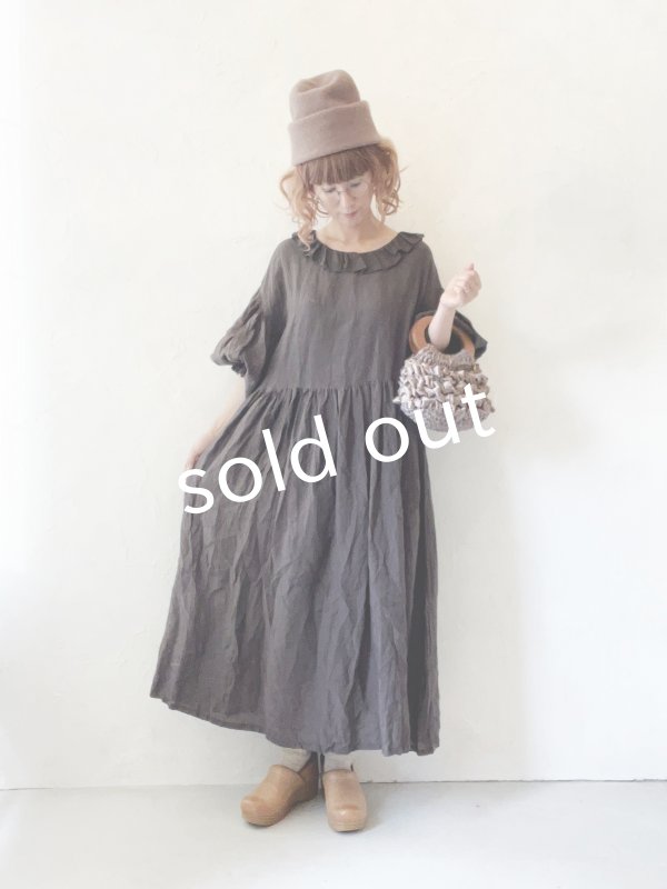 画像8: toromeco／裂き編みウッドハンドルバッグ・antique pink (8)