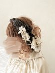 画像6: toromeco／裂き編みヘアバンド・charcoal (6)