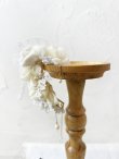 画像2: toromeco／コットンシルクのイヤーフック・ivory (2)